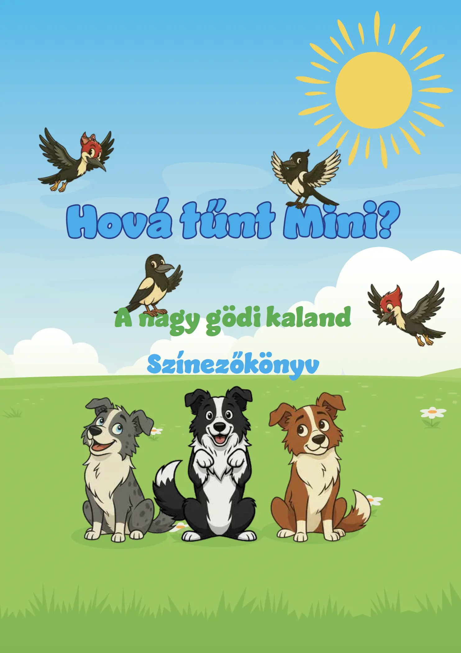 Godi kaland - szinezokonyv